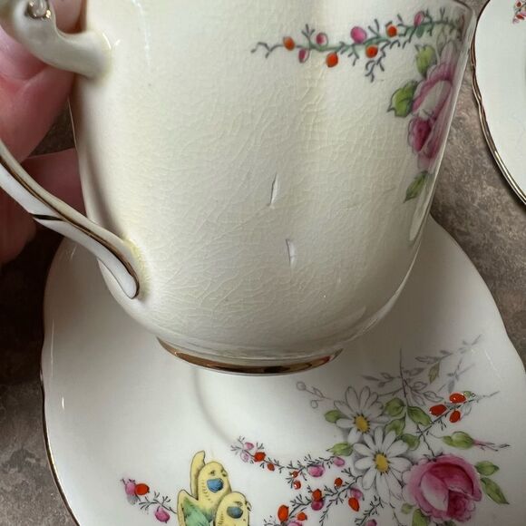 Paragon – Princess Margaret Rose Cream – Plates - Picture 7 of 8